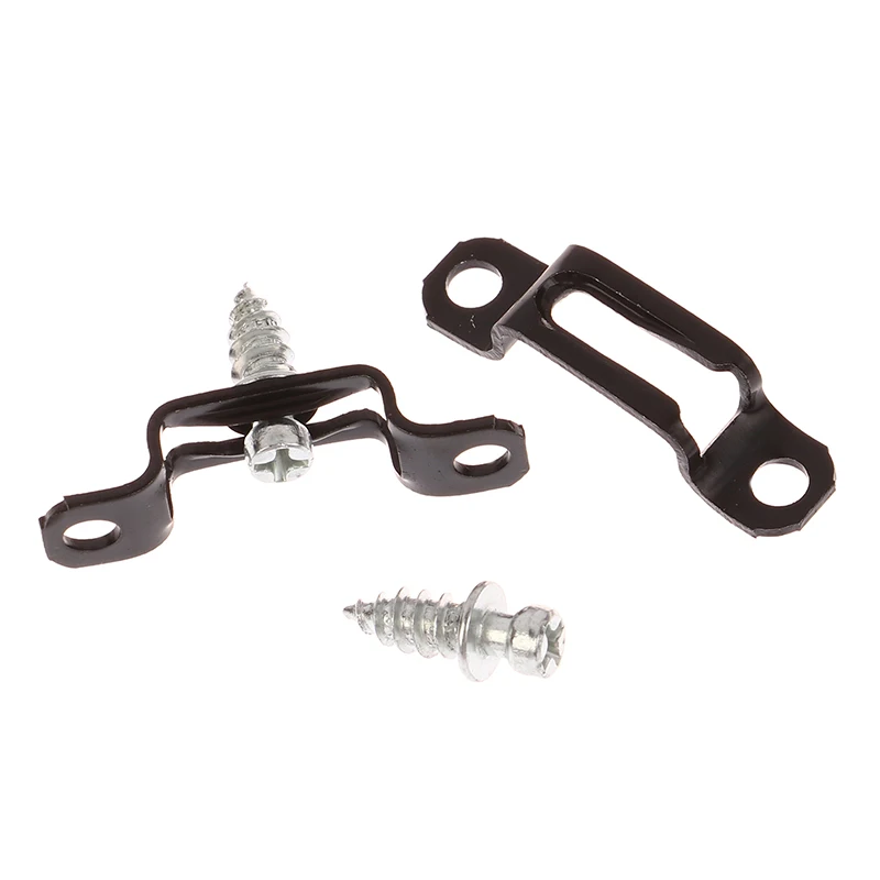 Conector Invisible para gabinete de madera, montaje de bisagra de armario de Metal para carpinter&iacute;a, soporte de muebles, tornillo empotrado, sujetador, 10 piezas, 2 en 1