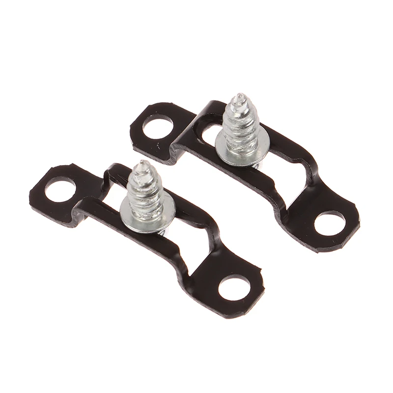Conector Invisible para gabinete de madera, montaje de bisagra de armario de Metal para carpinter&iacute;a, soporte de muebles, tornillo empotrado, sujetador, 10 piezas, 2 en 1