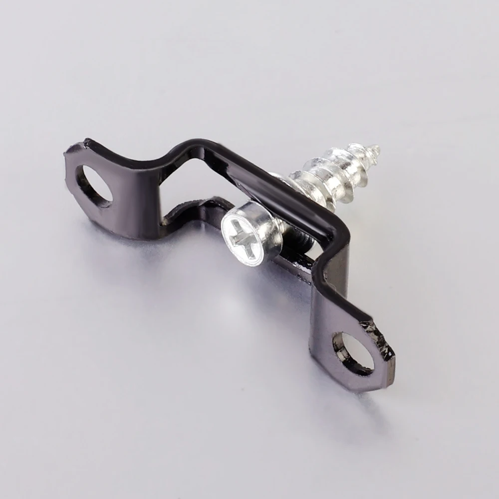 Conectores invisibles para gabinete, montaje de bisagras de armario de Metal para carpinter&iacute;a, soporte de conexi&oacute;n de muebles, sujetador de tornillo empotrado