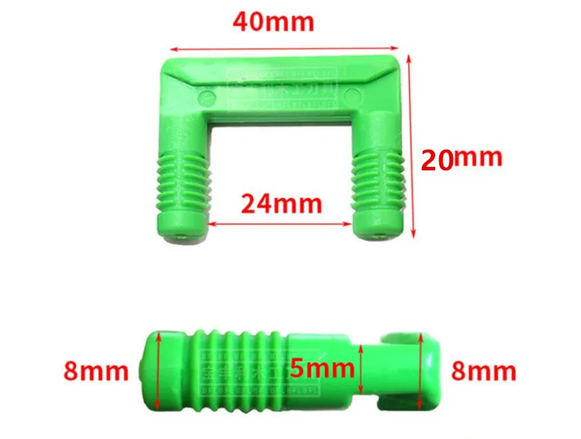 Conector de placa de madera en forma de U, cierre de hebilla de bisagra de gabinete fijo, Invisible, pl&aacute;stico, &aacute;ngulo recto, Hardware de sujeci&oacute;n de muebles, 10 piezas