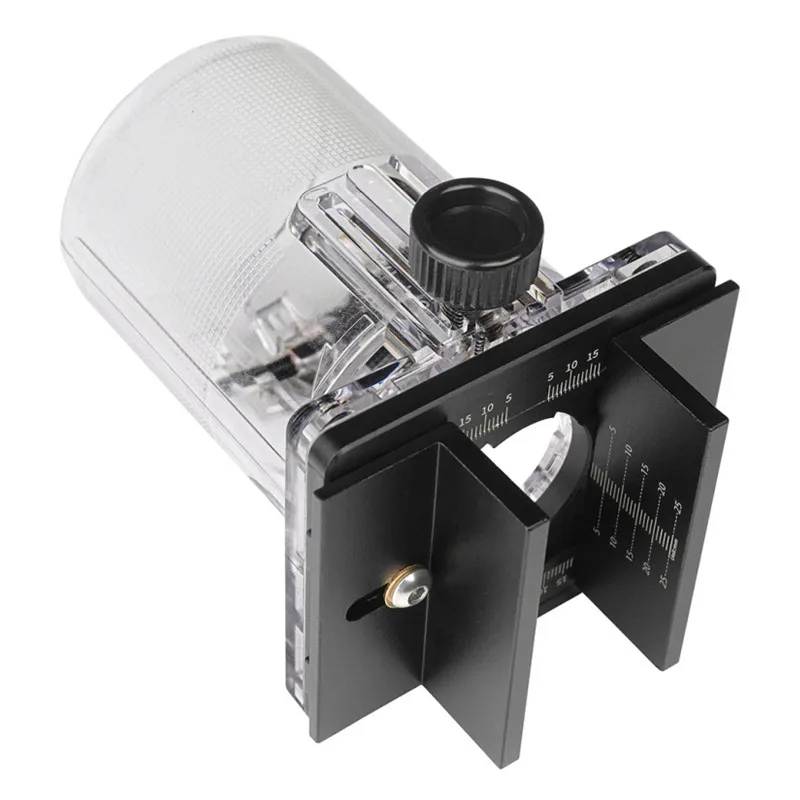 M&aacute;quina de recorte fija 2 en 1, soporte de ranurado, sujetadores invisibles, localizador de perforaciones de Panel de armario con escala, 65mm