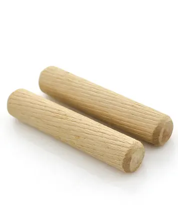 Conector dom&eacute;stico de palo de madera holand&eacute;s de alta calidad, enchufe de madera redondo, clavija de madera de sarga, Conector de muebles M6M8M10M12, 50 piezas