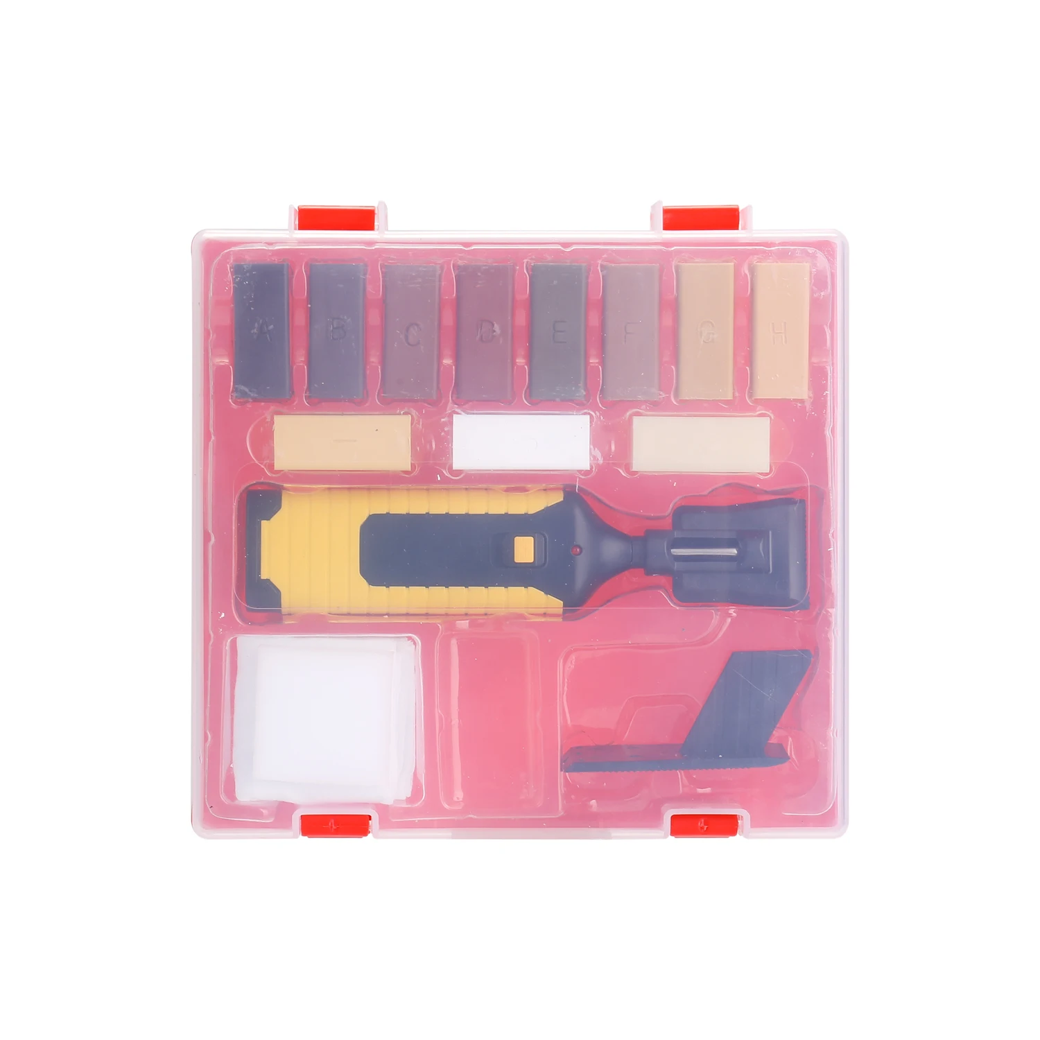 Kit de reparaci&oacute;n de suelo de azulejo laminado, sistema de cera, encimera de trabajo, virutas de carcasa resistente, reparaci&oacute;n de ara&ntilde;azos