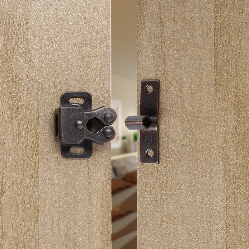 NAIERDI-Tope de puerta con im&aacute;n para armario, Tope de puerta, amortiguador para herrajes, accesorios para muebles
