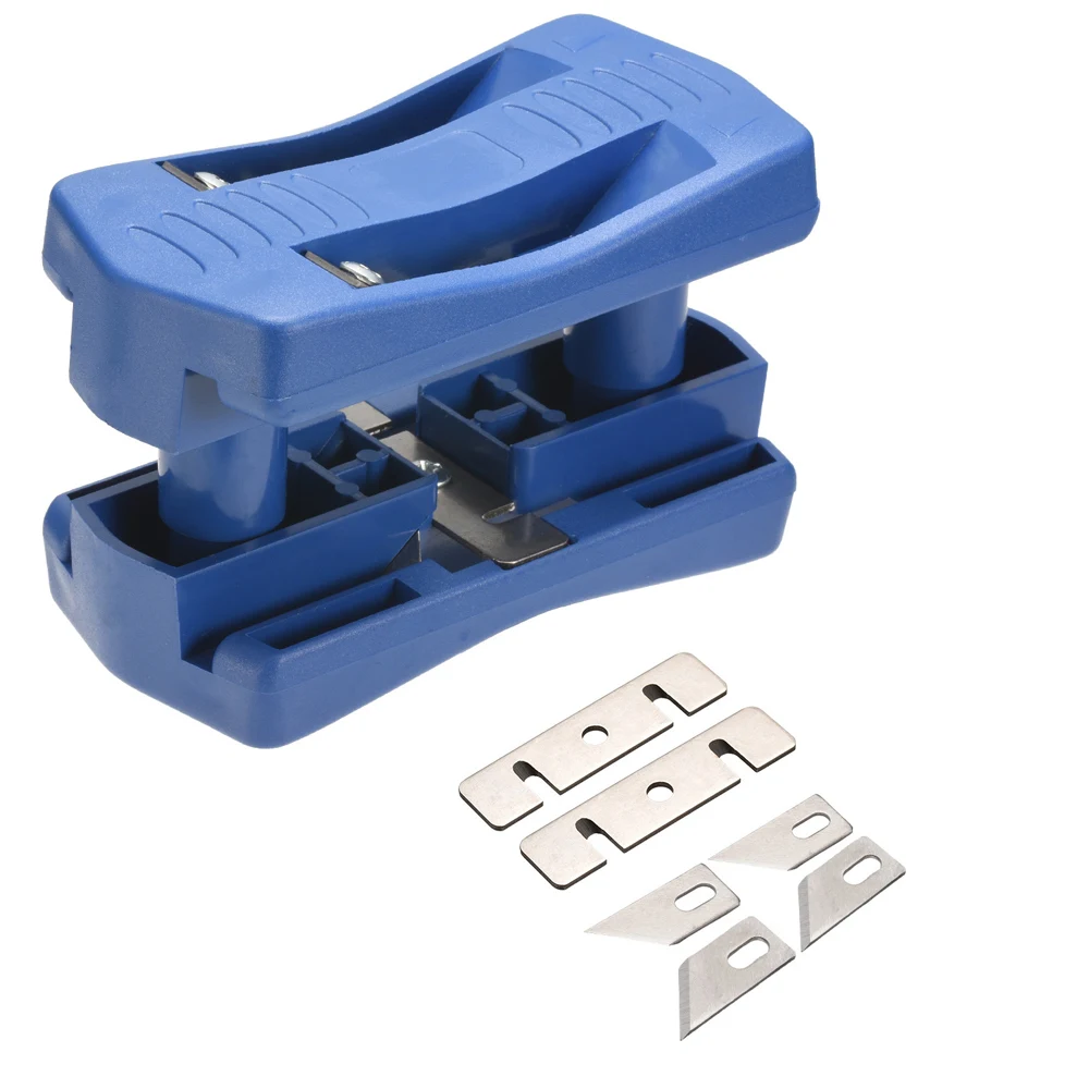 Newshark-recortadora de doble filo, m&aacute;quina de bandas laterales, recortadora de cola de cabeza de madera para pl&aacute;stico, PVC, madera contrachapada, herramientas manuales para carpinter&iacute;a