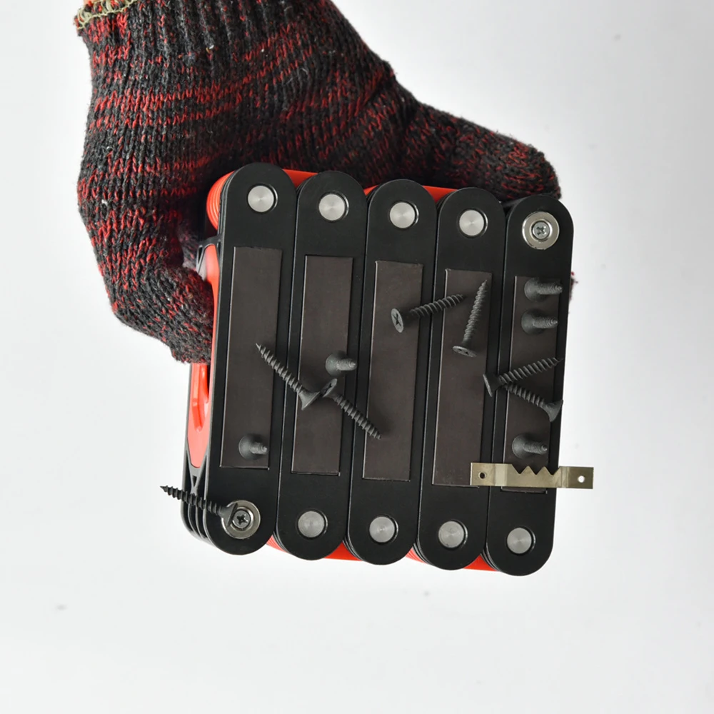 Nivel plegable multifunci&oacute;n con medidas de precisi&oacute;n, niveles de esp&iacute;ritu magn&eacute;ticos ajustables con 4 burbujas legibles para carpinter&iacute;a