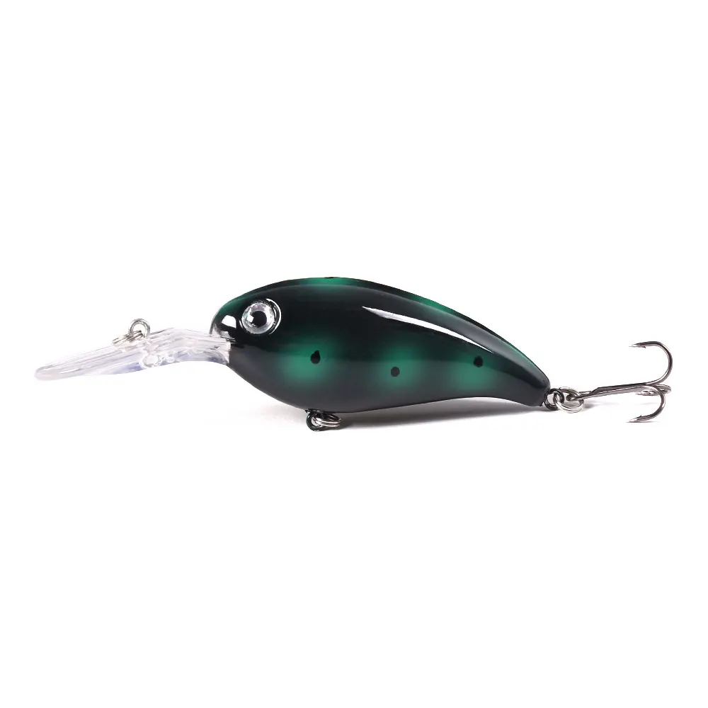 Hengjia-se&ntilde;uelo de Pesca de manivela Wobbler, 14g, 10cm, Minnow Isca Artificial, Crankbait, Leurre de Lucio, aparejos de Pesca de arrastre