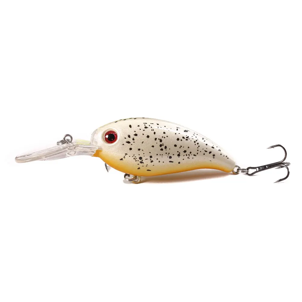 Hengjia-se&ntilde;uelo de Pesca de manivela Wobbler, 14g, 10cm, Minnow Isca Artificial, Crankbait, Leurre de Lucio, aparejos de Pesca de arrastre