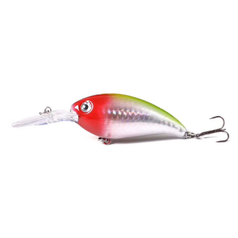Hengjia-se&ntilde;uelo de Pesca de manivela Wobbler, 14g, 10cm, Minnow Isca Artificial, Crankbait, Leurre de Lucio, aparejos de Pesca de arrastre
