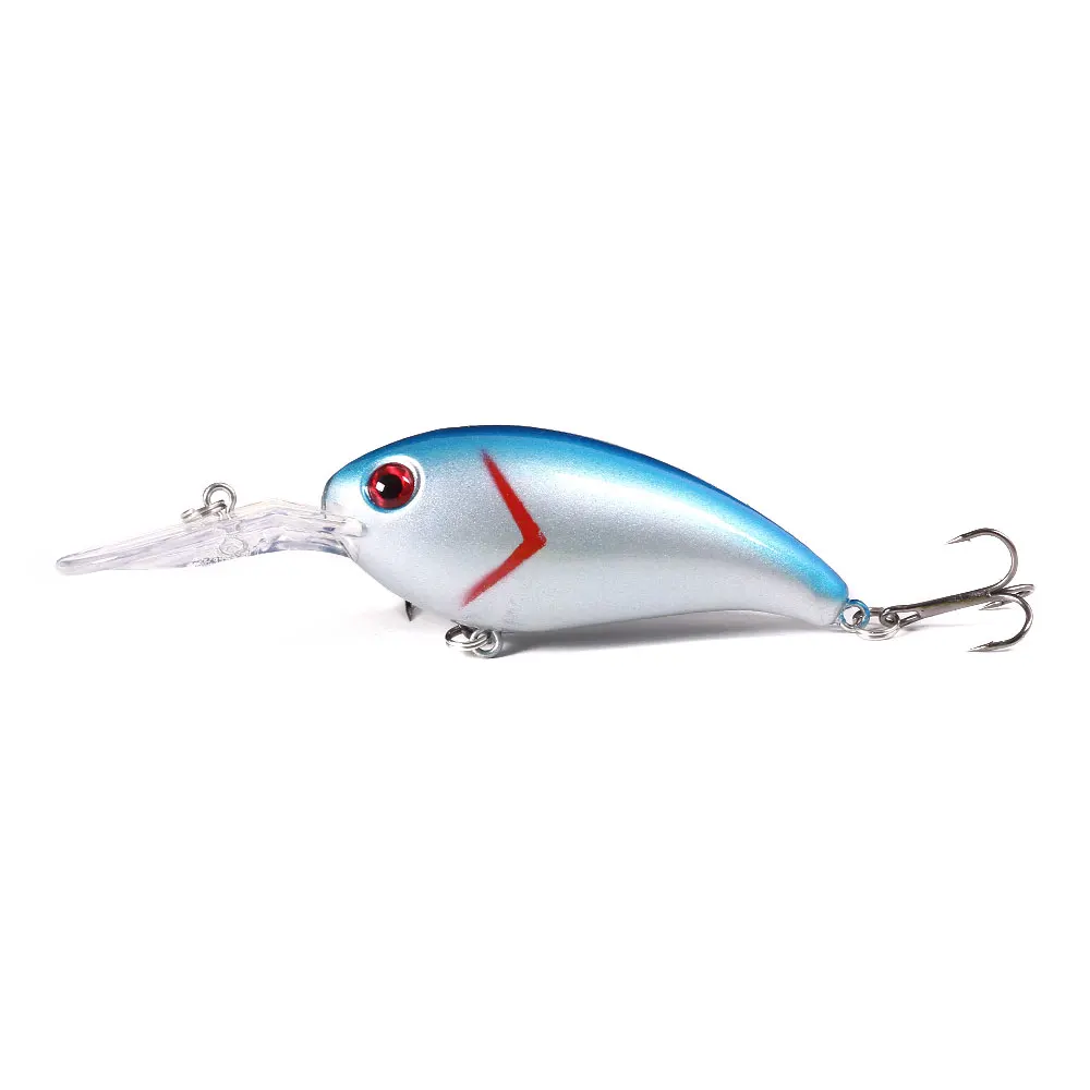 Hengjia-se&ntilde;uelo de Pesca de manivela Wobbler, 14g, 10cm, Minnow Isca Artificial, Crankbait, Leurre de Lucio, aparejos de Pesca de arrastre