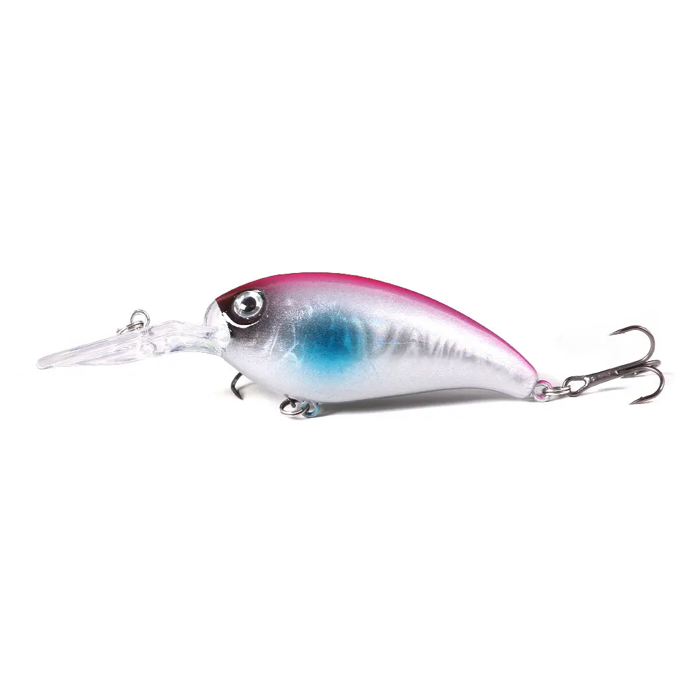 Hengjia-se&ntilde;uelo de Pesca de manivela Wobbler, 14g, 10cm, Minnow Isca Artificial, Crankbait, Leurre de Lucio, aparejos de Pesca de arrastre