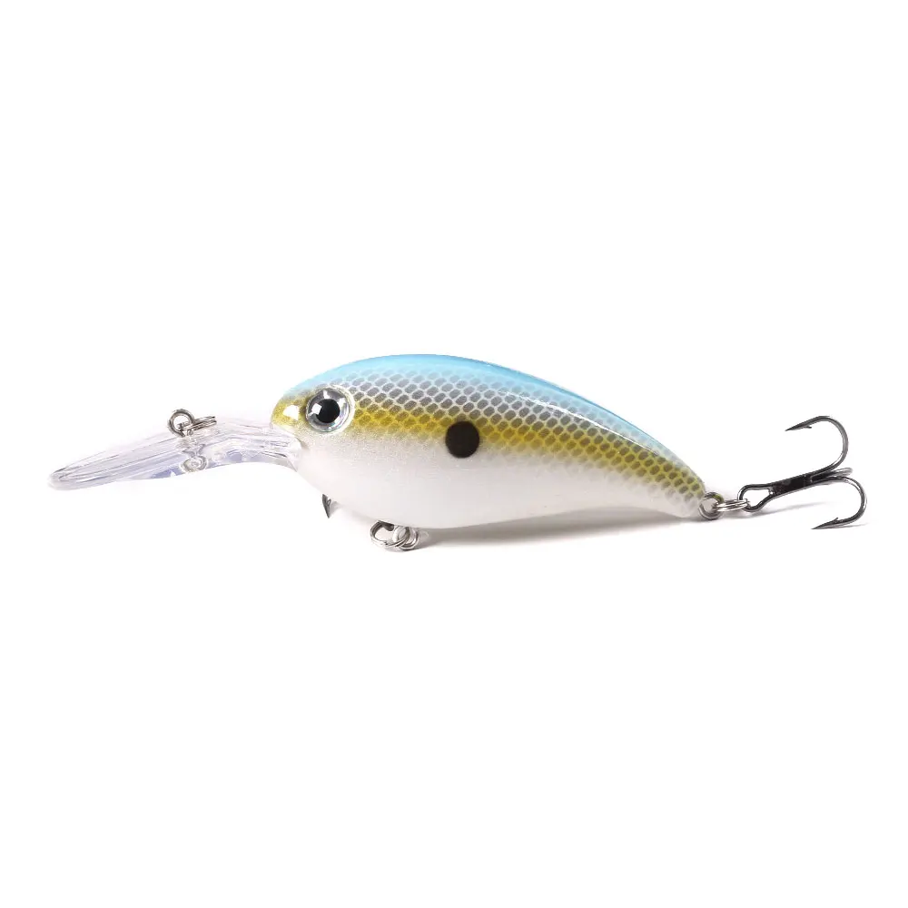Hengjia-se&ntilde;uelo de Pesca de manivela Wobbler, 14g, 10cm, Minnow Isca Artificial, Crankbait, Leurre de Lucio, aparejos de Pesca de arrastre