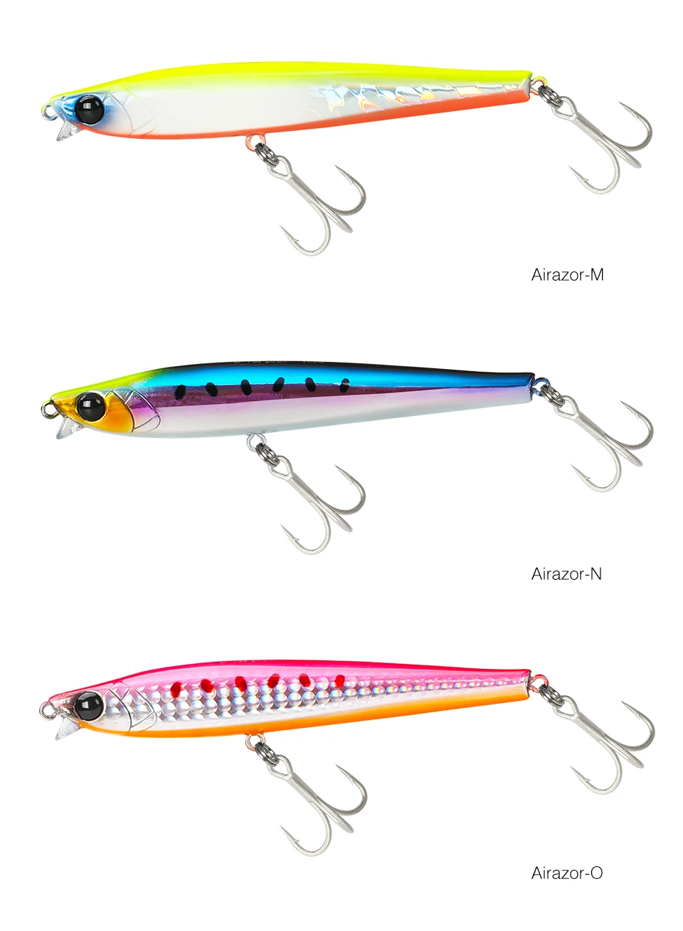 TSURINOYA-se&ntilde;uelo de pesca que se hunde, 85S, 105S, l&aacute;piz de labio corto, AIRAZOR, 85mm, 20g, 105mm, 30g, m&aacute;ximo 90m, cebos duros de fundici&oacute;n larga para agua salada