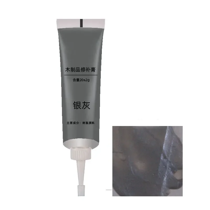 Pasta reparadora de pintura para madera de 12 colores, pasta reparadora de agujeros y rayones para pisos de gabinetes y armarios, relleno de rayones para muebles de madera