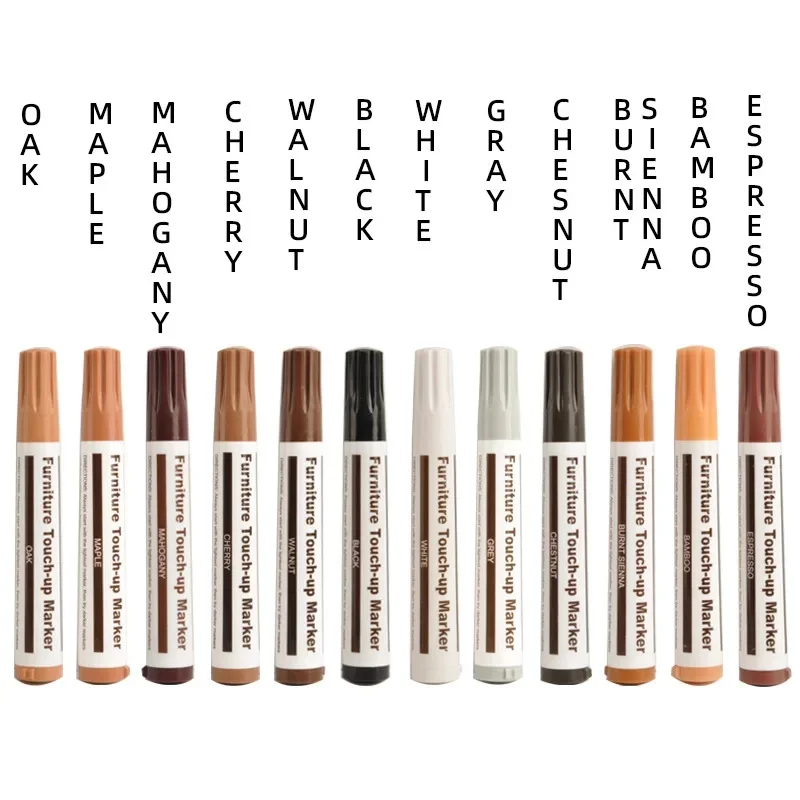 Pluma de reparaci&oacute;n de muebles, marcadores de madera, removedor de palos de cera, relleno de ara&ntilde;azos, Kit de Restauraci&oacute;n de Pintura, gabinete de madera, suelos, mesas, herramienta de reparaci&oacute;n