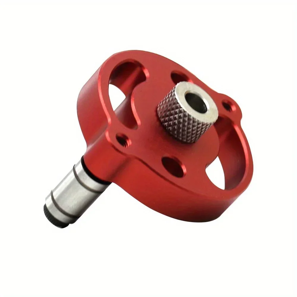 Plantilla de espiga autocentrante, gu&iacute;a de taladro de mano para agujeros rectos, perforadora de agujeros de Panel de madera, herramienta Localizadora