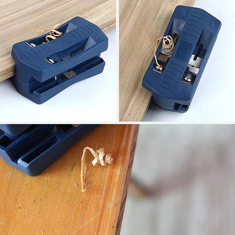 Recortadora de bandas de borde, m&aacute;quina de bandas laterales de madera, pl&aacute;stico, PVC, madera contrachapada, melamina, cabezal de madera Manual, herramienta de carpinter&iacute;a de recorte de cola